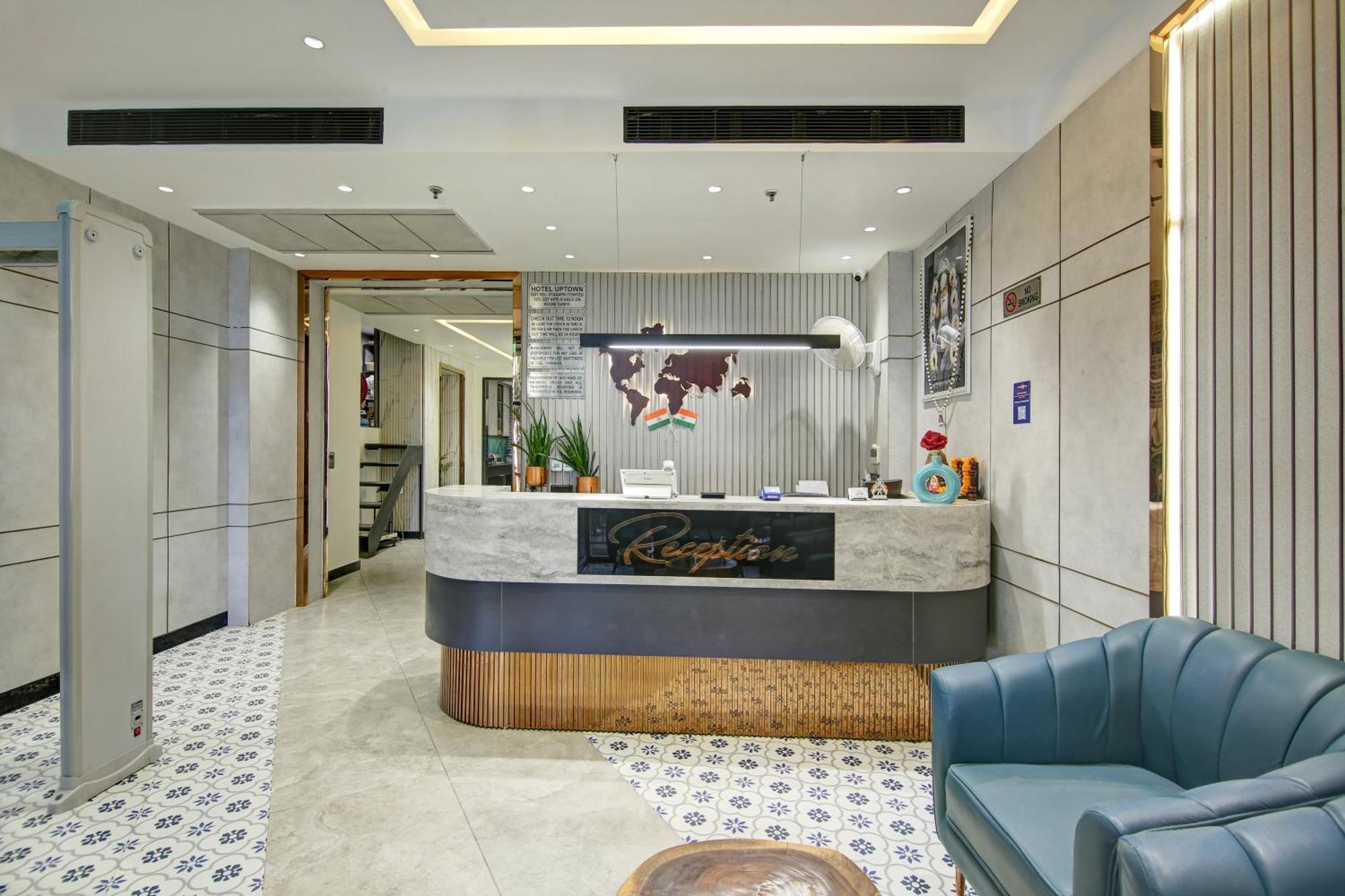 Hotel Uptown - 1Km From Connaught Place New Delhi Extérieur photo