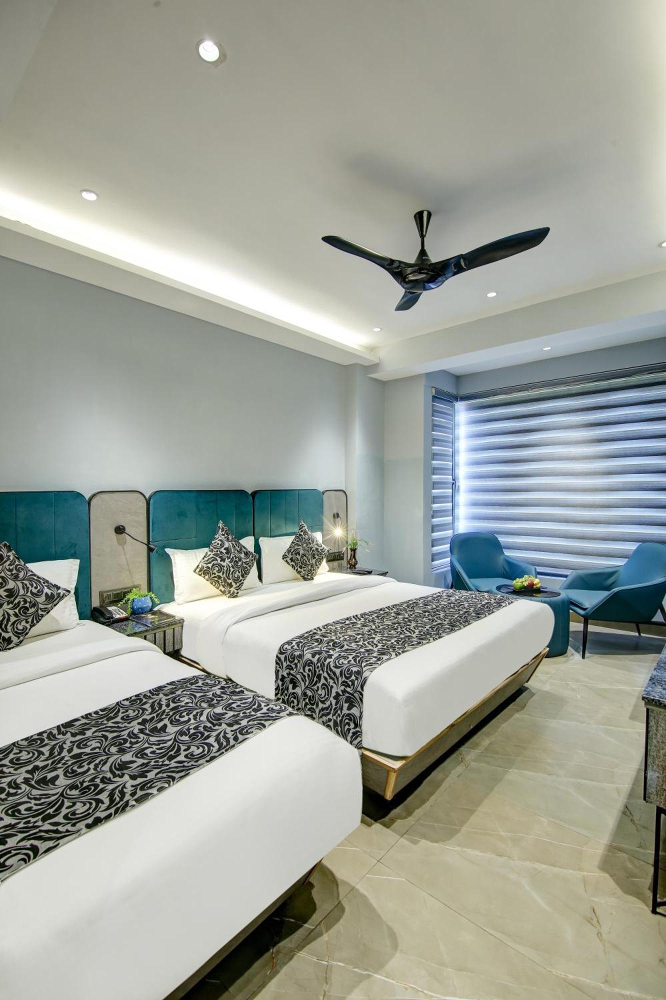 Hotel Uptown - 1Km From Connaught Place New Delhi Extérieur photo