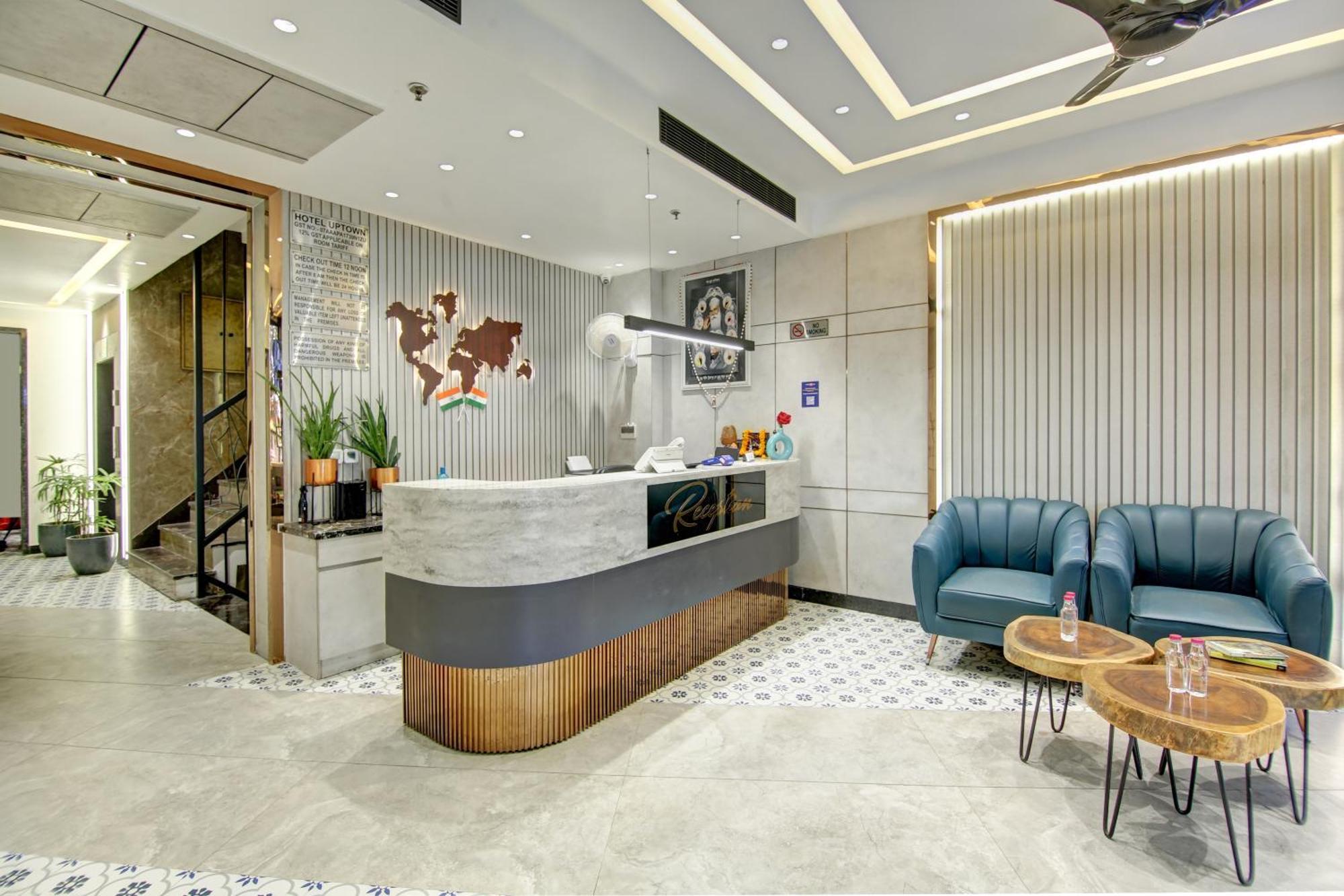 Hotel Uptown - 1Km From Connaught Place New Delhi Extérieur photo