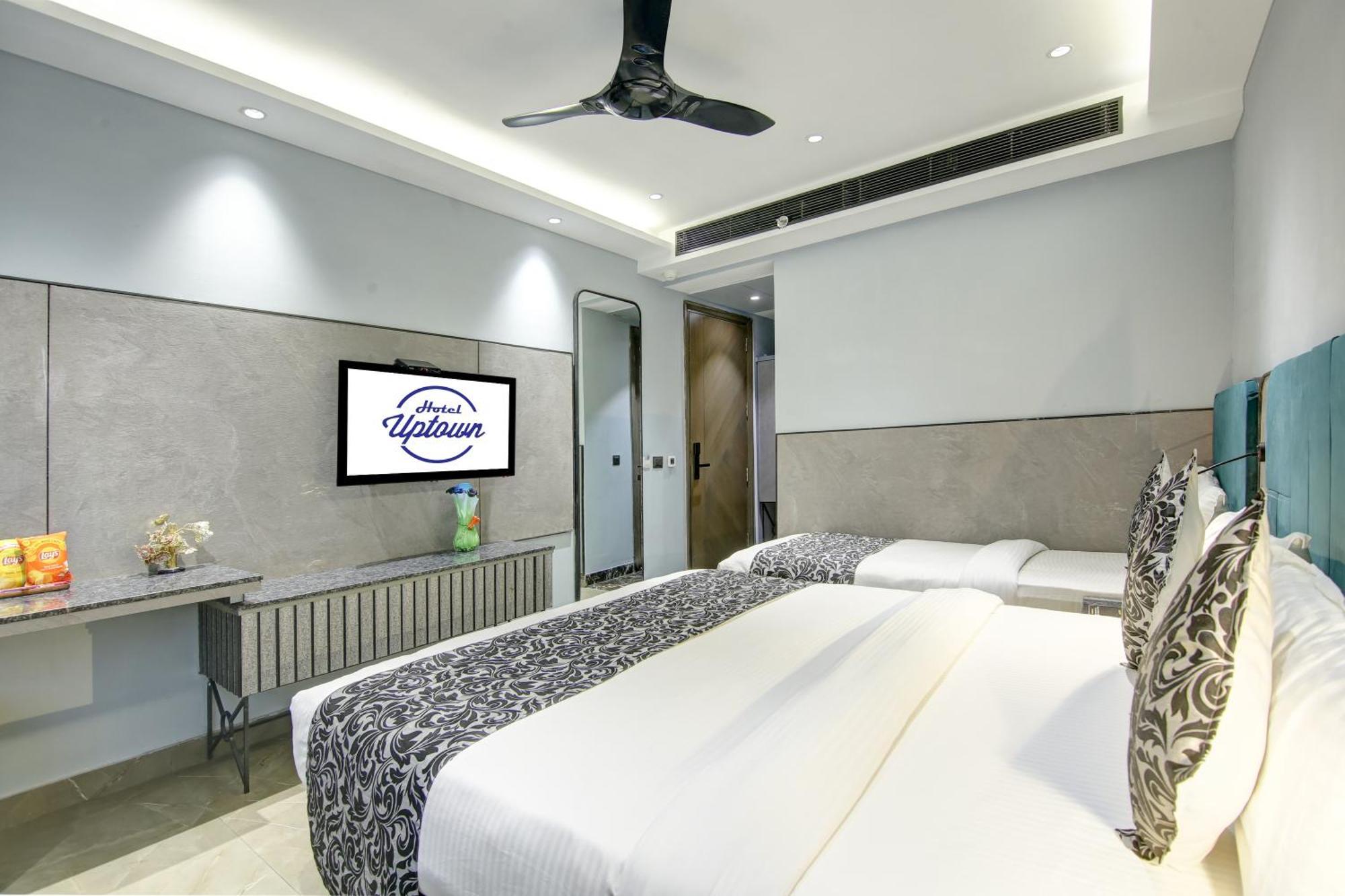 Hotel Uptown - 1Km From Connaught Place New Delhi Extérieur photo